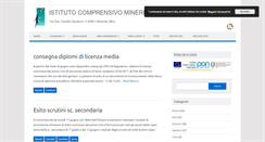 Desktop Screenshot of icminerbio.it